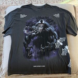 Darc Sport Black and Purple Men’s Graphic Tee Venom 2024